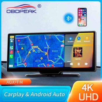 Видеорегистратор Камера заднего вида Wifi Carplay 4K DVR GPS