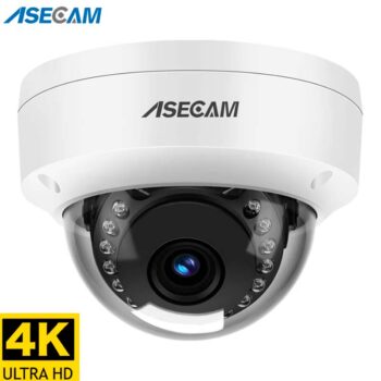 ASECAM 8MP 4K IP-камера POE IK10 H.265 Onvif