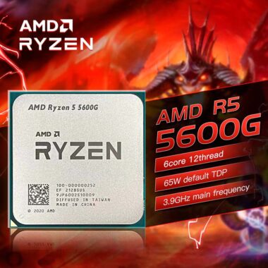 Процессор AMD Ryzen 5 5600G Сокет AM4 3,9 ГГц