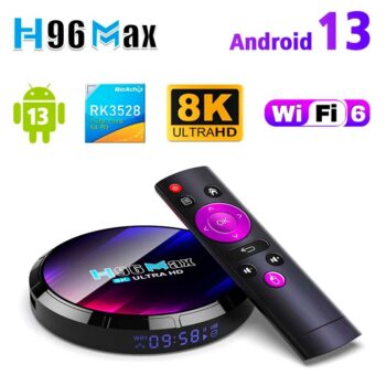 Android TV Box H96MAX RK3528 4 ГБ ОЗУ 64 ГБ
