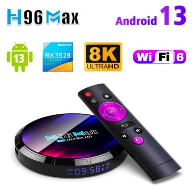 Android TV Box H96MAX RK3528 4 ГБ ОЗУ 64 ГБ