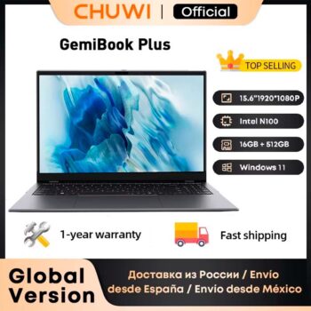 Ноутбук CHUWI GemiBook XPro Intel N100 15 UHD 8 ГБ 256 ГБ SSD