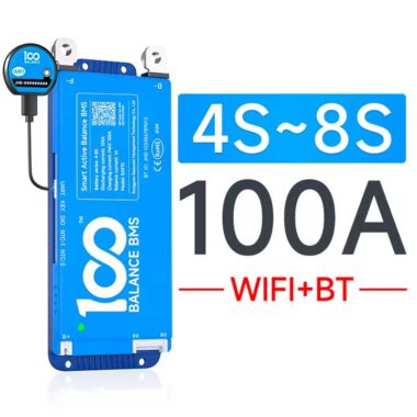 BMS 100 BALANCE 4-8S 100A активный баланс WiFi