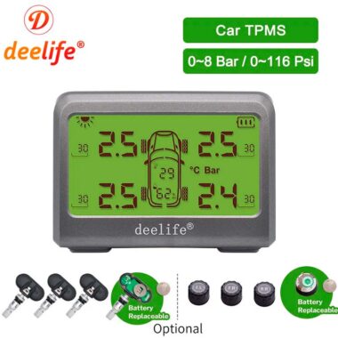 Deelife TPMS система контроля давления в шинах автомобиля
