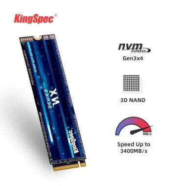 KingSpec SSD M2 NVME 256GB 2280 PCIe 3.0