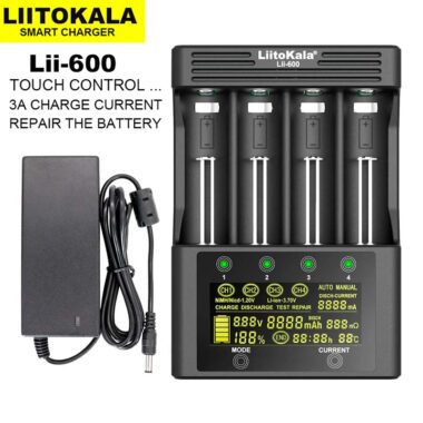 LiitoKala Lii-600 Lii-500S Lii-PD2 LCD зарядное устройство