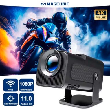 Проектор Magcubic HY320 4K Android 11 390ANSI WiFi6 Miracast