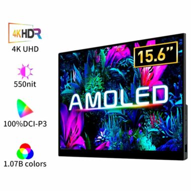 15,6/13″ OLED 4K UHD сенсорный портативный монитор