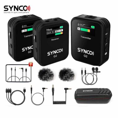 SYNCO G2 A2 2.4G беспроводной петличный микрофон