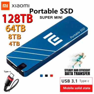 Внешний жесткий диск Xiaomi Portable SSD 128TB