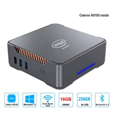 Мини ПК Intel Celeron N5105 DDR4 WIFI5 1000M LAN 4K